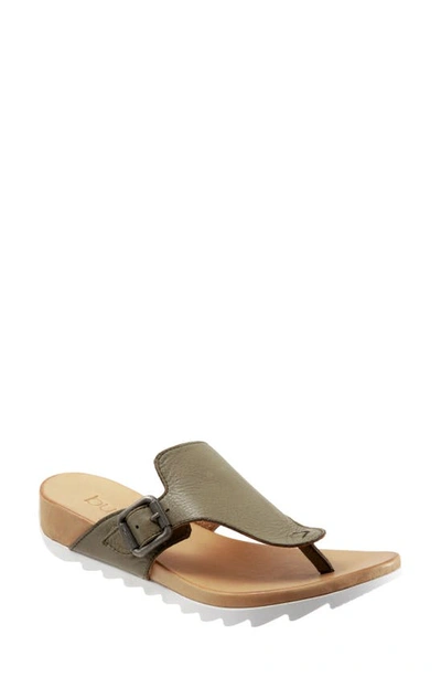 Bueno Frankly Sandal In Sage