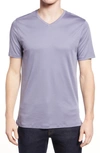 Robert Barakett Georgia Regular Fit V-neck T-shirt In Lavender Heather