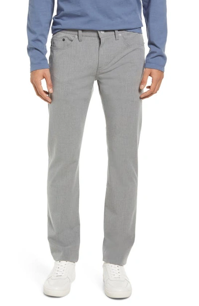 Hugo Boss Delaware 5-pocket Straight Leg Pants In Silver