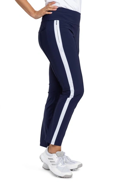 Kinona Tailored Track Golf Pants In Navy