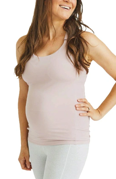 Anook Athletics Ruby Maternity And Nursing Sports Tank In Lotus