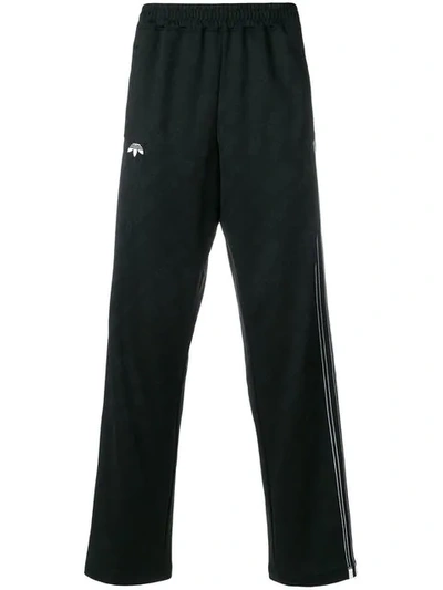 Adidas Originals By Alexander Wang Opening Ceremony Jacquard Track Pants In Black