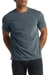 Rowan Asher Standard Cotton T-shirt In Slate