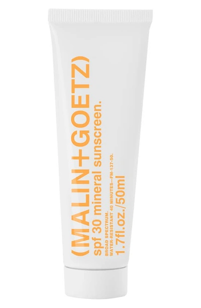 Malin + Goetz Spf 30 Water-resistant Mineral Sunscreen