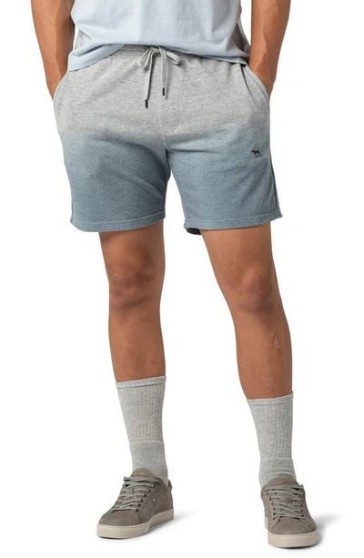 Rodd & Gunn Alto Dip Dye Piqué Cotton Shorts In Vapour