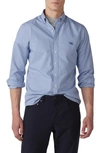 Rodd & Gunn Gunn Check Oxford Sports Fit Button-down Shirt In Sea Blue