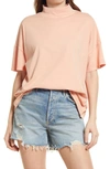 Free People We The Free Fearless Mock Neck Top In Nocolor