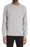 Theory Rider Long Sleeve T-shirt In Smoke