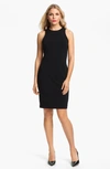 Karen Kane Sleeveless Sheath Dress In Black