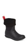Hunter Original Insulated Slipper Boot In Black