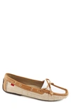 Marc Joseph New York Cypress Hill Loafer In Nude Croco/ Camel