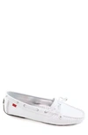 Marc Joseph New York Cypress Hill Loafer In White Croco