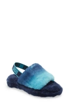 Ugg Kids' Fluff Yeah Slide In Blue Gradient