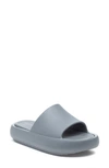 Beach Slides Squish Slide Sandal In Grey Eva