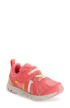 Tsukihoshi Kids' Rainbow Sneaker In Coral/ Lime