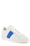 Ecco Street Lite Retro Sneaker In White/ Regatta
