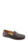 Marc Joseph New York Bryant Park Driving Shoe In Brown Grainy