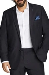 Johnny Bigg Raymond Regular Fit Suit Jacket In Charcoal