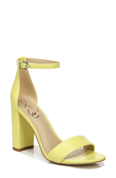 Sam Edelman Women's Yaro Dress Sandals Women's Shoes In Butter Yellow