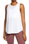 Spanx Go Lightly Stretch-woven Tank Top In White
