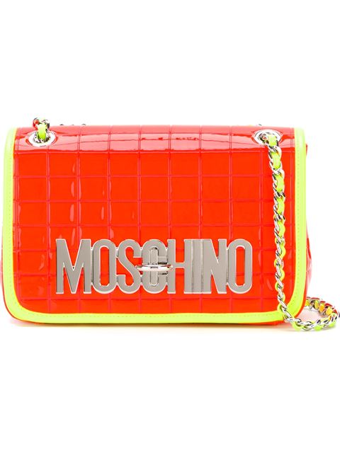 Moschino Quilted Crossbody Bag | ModeSens