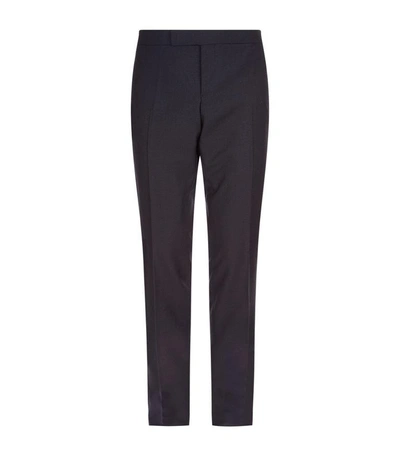 Thom Browne Low-rise Navy Trousers