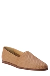 Nisolo Alejandro Water Resistant Loafer In Woven Almond