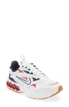 Nike Air Zoom Fire Running Shoe In White/ Aura/ Hibiscus/ Navy