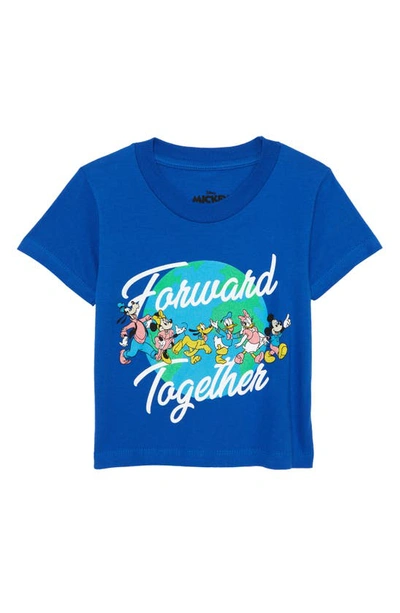 Mighty Fine Kids' Mickey & Friends Graphic Tee In Royal