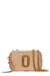 Marc Jacobs The Glam Shot 17 Crossbody Bag In Light Gold