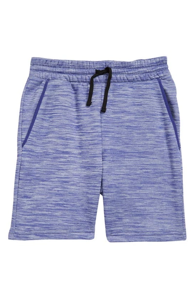 Zella Kids' Pyrite Lite Pull On Shorts In Blue Clematis