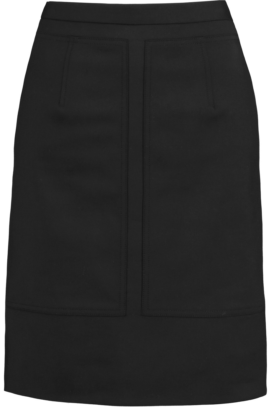 Alexander Wang Paneled Stretch-piqué Skirt | ModeSens