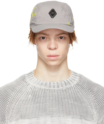 A-cold-wall* Logo-patch Baseball Cap In Grey