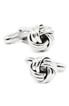 Ox & Bull Trading Co. Knot Cuff Links In Silver