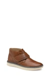 Johnston & Murphy Kids' Mcguffey Chukka Boot In Tan Full Grain