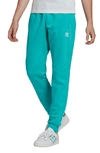 Adidas Originals Adicolor Essentials Trefoil Jogger Sweatpants In Semi Mint Rush