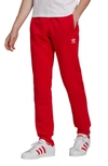 Adidas Originals Adidas Men's Originals Adicolor Essentials Trefoil Pants In Vivid Red