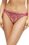 Dita Von Teese Severine G-string In Rubine