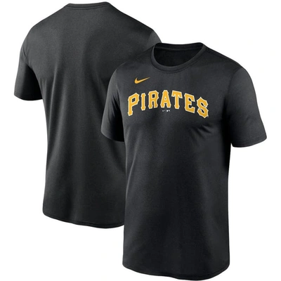 Nike Black Pittsburgh Pirates Wordmark Legend T-shirt