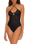 Becca Multiway One-piece Swimsuit In Black