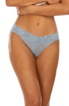 Hanky Panky Daily Lace Bikini In Grey Mist