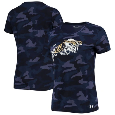 Under Armour Camo Navy Midshipmen T-shirt