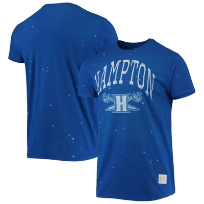 Retro Brand Original  Royal Hampton Pirates Bleach Splatter T-shirt