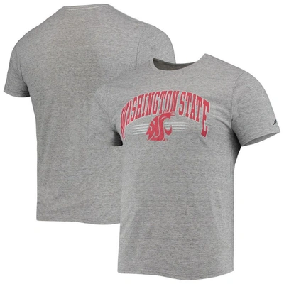 League Collegiate Wear Heathered Gray Washington State Cougars Upperclassman Reclaim Recycled Jersey