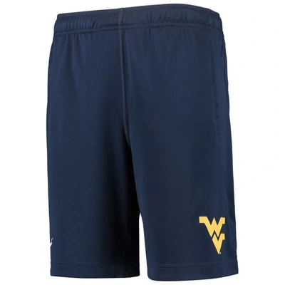 Nike Kids' Youth  Navy West Virginia Mountaineers Performance Fly Shorts