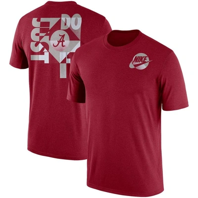 Nike Crimson Alabama Crimson Tide Just Do It Max 90 T-shirt
