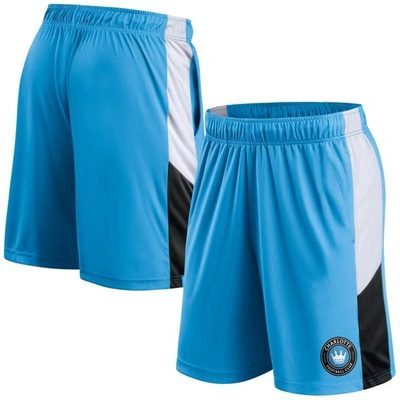 Fanatics Branded Blue Charlotte Fc Prep Squad Shorts