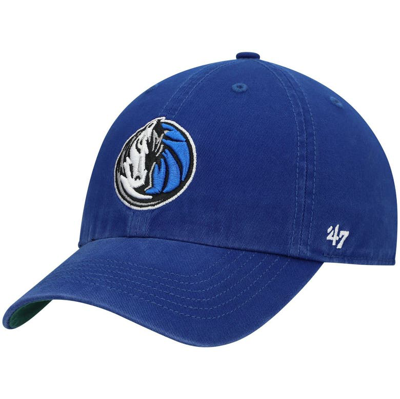 47 ' Blue Dallas Mavericks Team Franchise Fitted Hat
