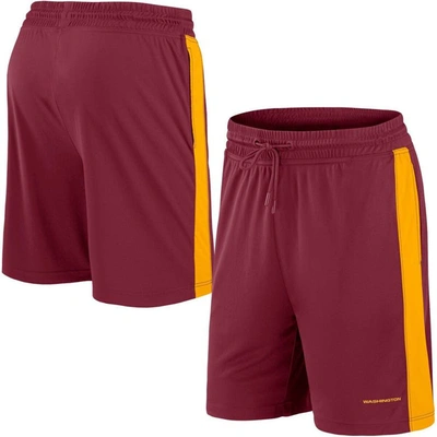 Fanatics Branded Burgundy Washington Football Team Break It Loose Shorts