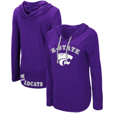 Colosseum Purple Kansas State Wildcats My Lover Hoodie Long Sleeve T-shirt